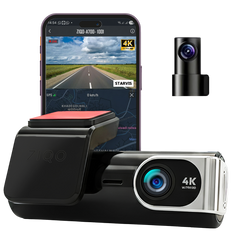 ZIQO A700 Dual STARVIS Dash Cam - 4K+2K
