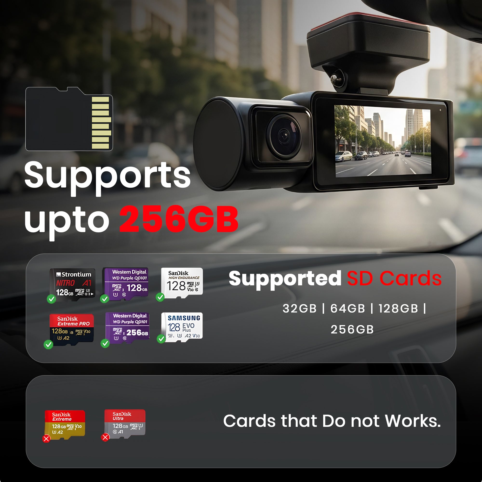 ZIQO Z400 4K+4K Dual Dash Cam