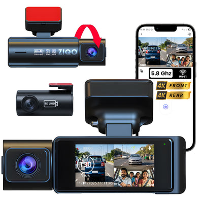 ZIQO Z400 4K+4K Dual Dash Cam