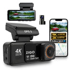 ZIQO A800 4K+2K Dual Dash Cam