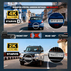 ZIQO A700 4K+2K Dual STARVIS Dash Cam