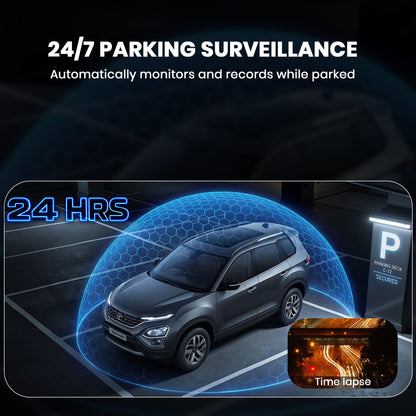 ZIQO Z400 Premium Dual 4K Dashcam | True 4K Front + 4K Rear with GPS & Wi-Fi