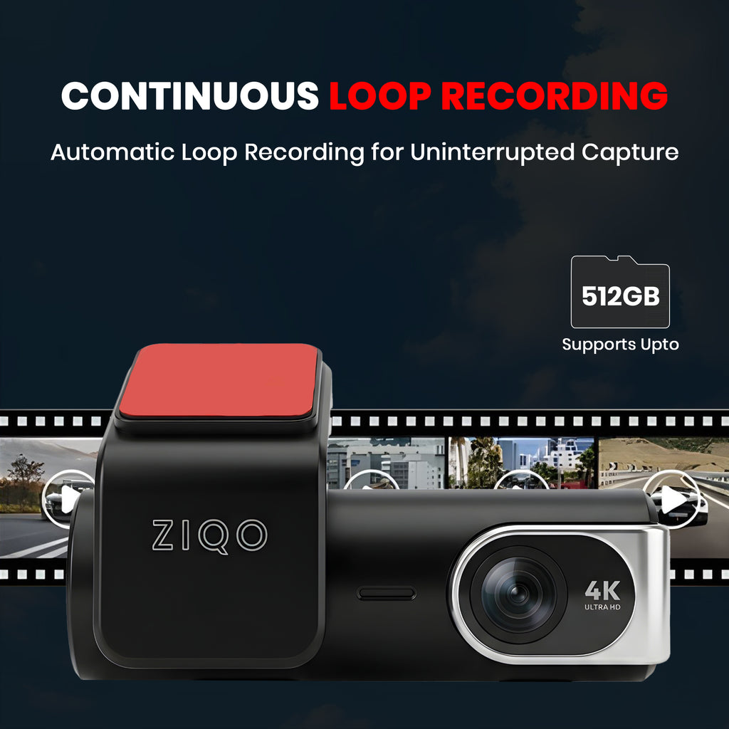 ZIQO A700 4K+2K Dual STARVIS Dash Cam
