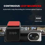ZIQO A700 4K+2K Dual STARVIS Dash Cam