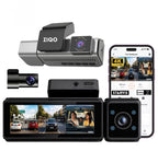 ZIQO T300 3-Channel 4K+2K+2K Starvis Dash Cam